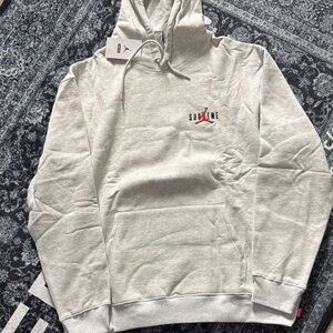 Supreme Heather Gray Hoodie